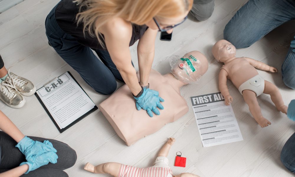 first aid training
